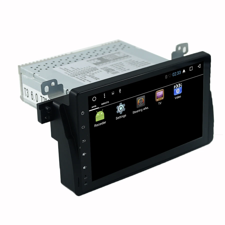 Android Радио стерео для BMW E46 GPS навигация четырехъядерный Wifi 4G 9 дюймов 7 1