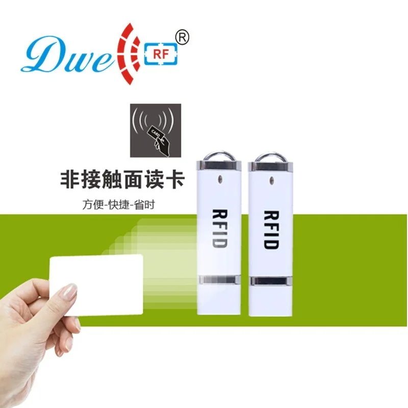 Радиочастотный считыватель портативный мини карт 125 кГц rfid usb android 8H10D с 1 OTG