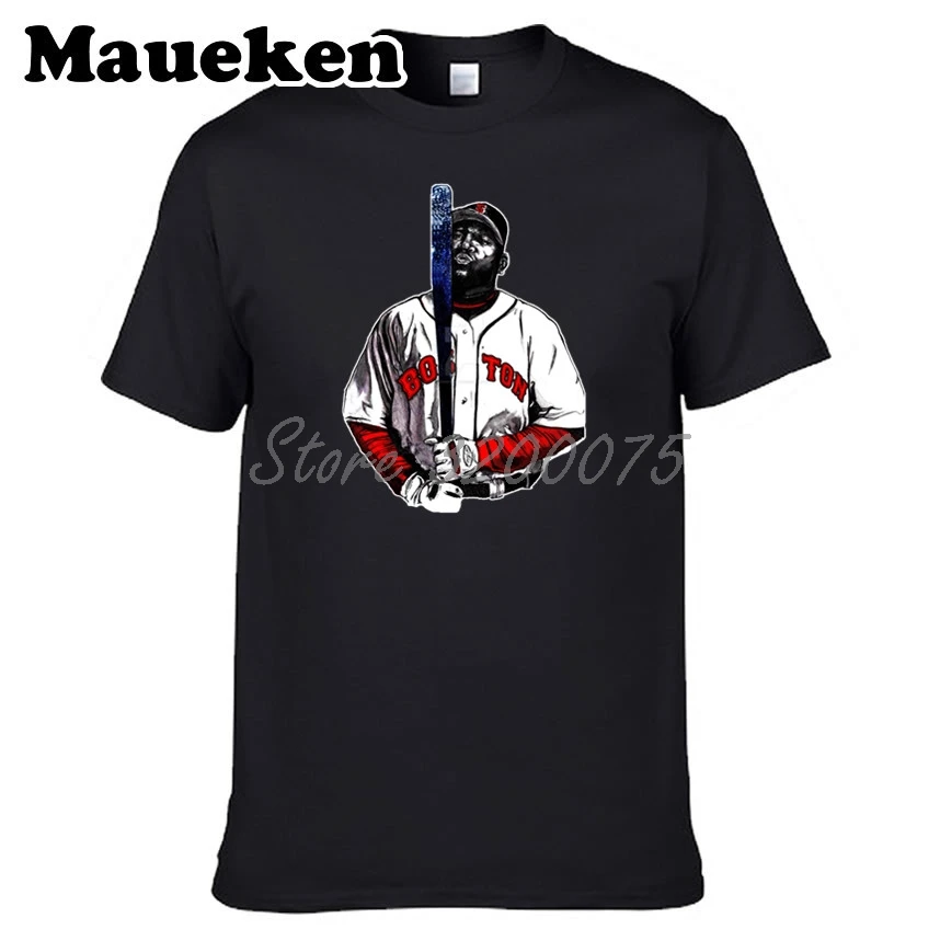 

Boston MR CLUTCH 34 David Ortiz Men T-shirt Clothes T Shirt Men's for fans Red Sox gift o-neck tee W0313016