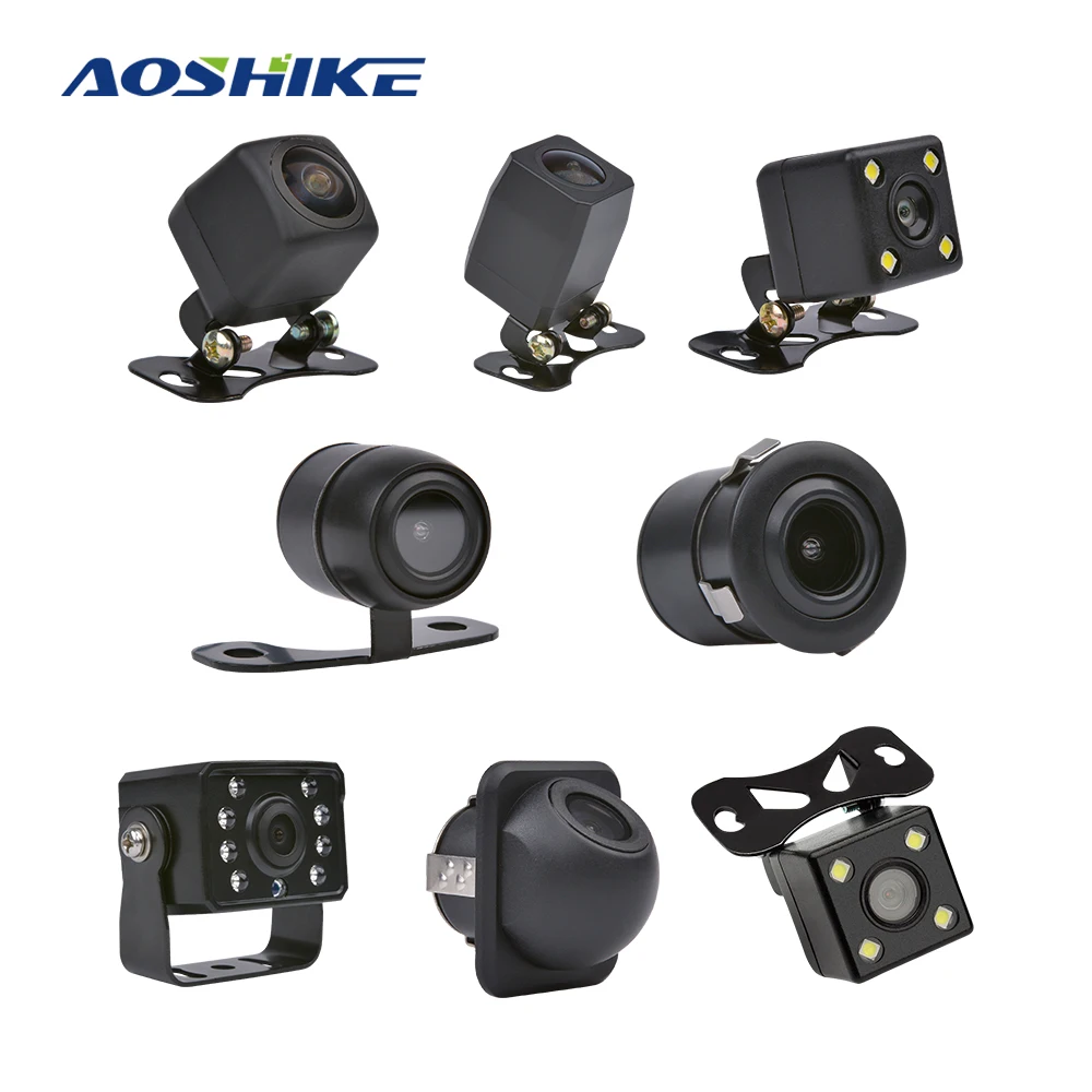 

AOSHIKE Vehicle Camera Car Rear View Camera Park Monitor HD 170 Degree Mini Car Parking Reverse Backup Camera Night Vision