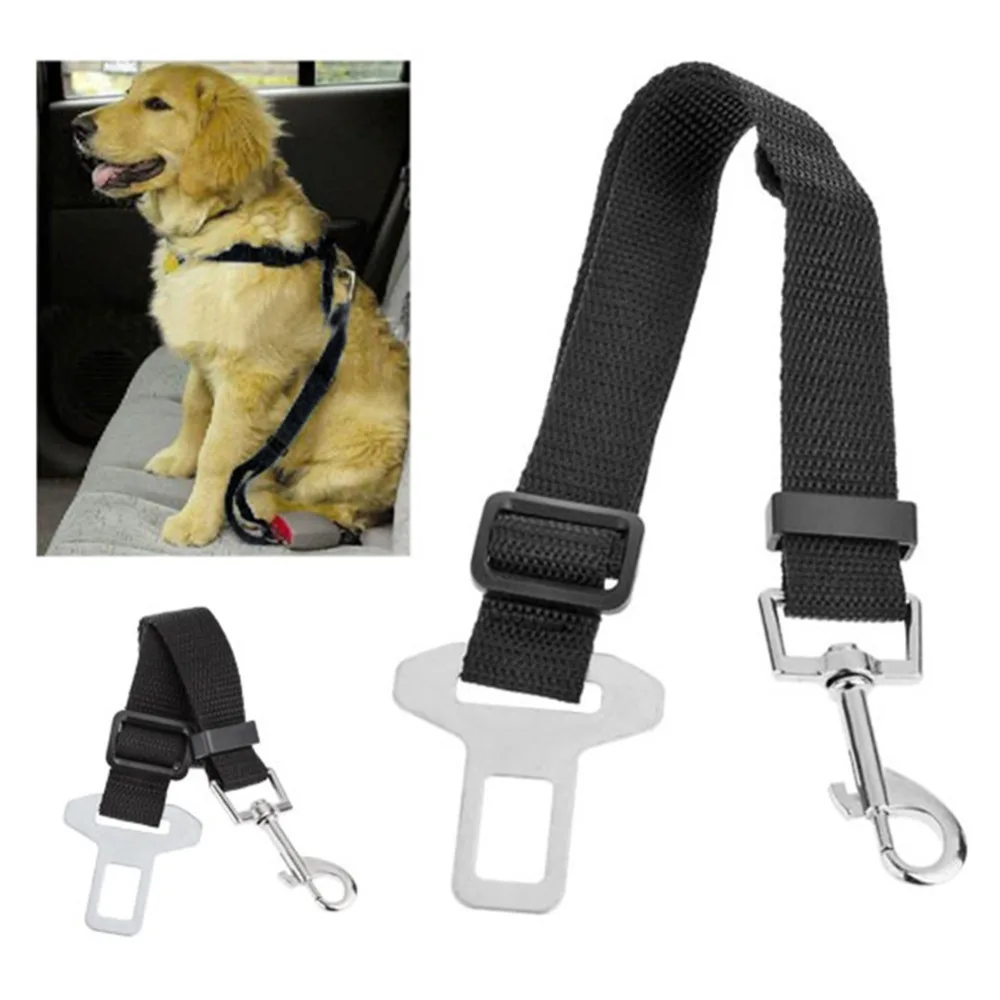 Adjustable Pet Cat Dog Safety Vehicle Car cachorro Seat Belt Travel
