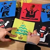 6pcs Plastic Picture Drawing Template Stencils Rulers Painting Kids Diy Art Paper Coloring Cards Scraping Drawing Toys GYH 2