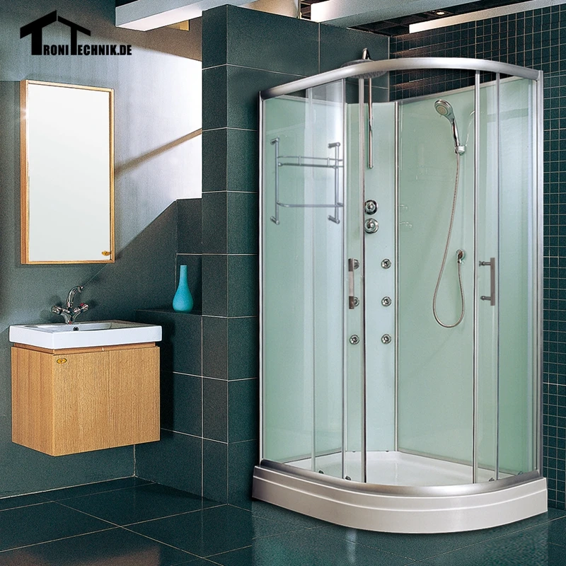 1200mm Corner Shower Room Cabin Glass Non Steam Shower Cubicle
