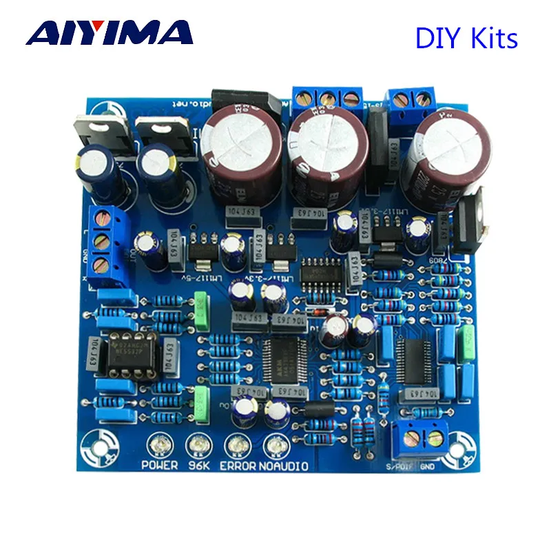 AK4396 NE5532P CS8416 DAC Плата усилителя DIY kit 24 бит 192K Гц|amplifier diy|board amplifierdac board |
