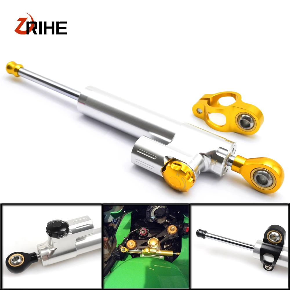 

Motorcycle CNC Universal For Stabilizer Damper Complete Steering Mounting Bracket For ninja 250 EX300 Kawasaki Z1000 Z750