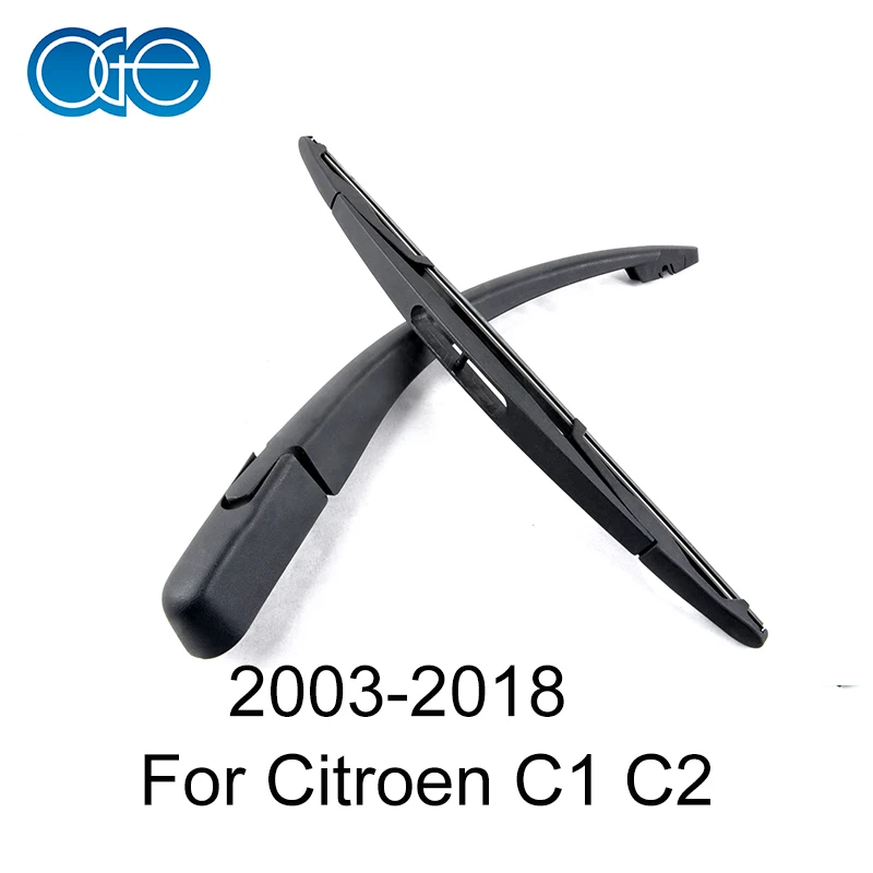 OGE Rear Wiper Blade And Arm For Citroen C1 C2 B0 B4 A6 2003 2018 Car Silicone Rubber Auto