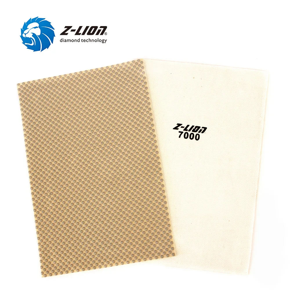 Diamond Sandpaper Electroplated Polishing Sheets - 200 Grit For Glass & Stone