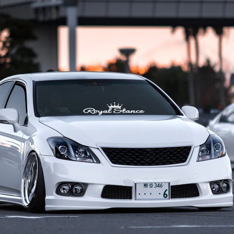 Стикер Noizzy Royal Stance автомобильный стикер корона винил JDM светоотражающий для