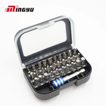 31 шт. Набор отверток 1/4 ''25 мм с шестигранной отверткой И Крестообразной головкой с магнитным удлинительным хвостовиком