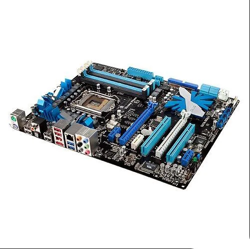 P7P55D-E PRO P55 настольная материнская плата DDR3 LGA 1156 16 Гб для i3 i5 i7 cpu p55 поддержка Xeon X3440