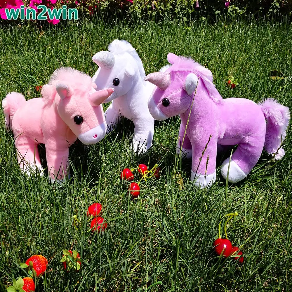 Cute Unicorn Plush Toy Soft Doll Unicorns Stuffed Animal ...
