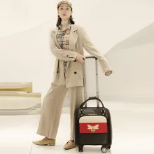 KAWEIDA, кожаный чехол для костюма, Женский чехол для путешествий, 16 дюймов, сумка для путешествий