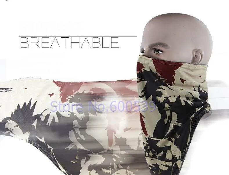 Outdoor Ski Snowboard Motorcycle Winter Warmer Sport Full Face Mask Pirates 3D Printed Triangular Scarf Skiing Mask (4)