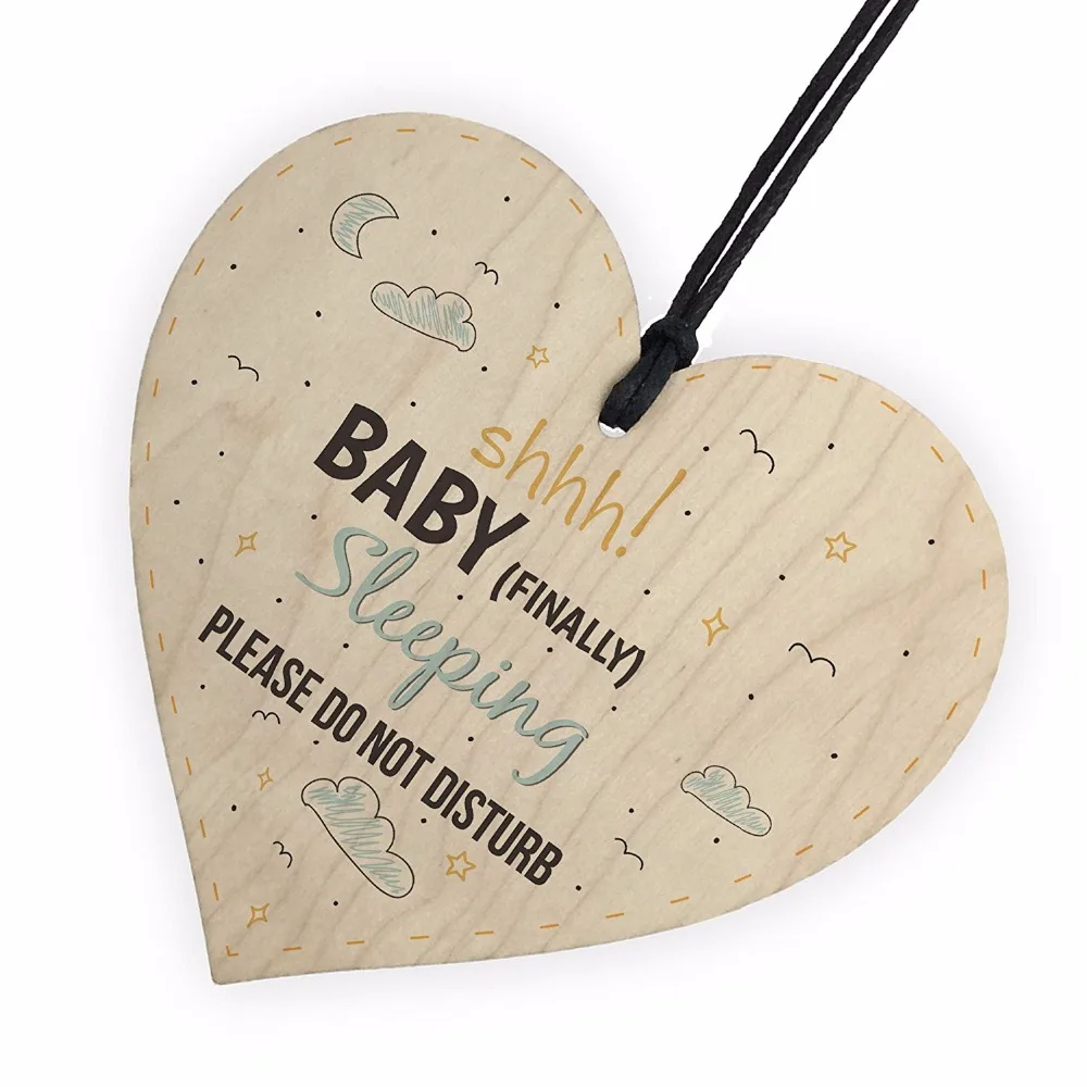 6-Meijiafei-Baby-Sleeping-Hanging-Heart-Baby-Son-Daughter-Bedroom-Plaque-Do-Not-Disturb-Door-Sign-New