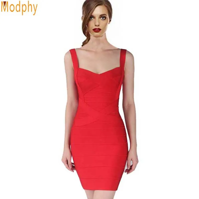 Women Candy HL Bandage Dress Lady Mini Evening Dress Prom Club Wear Summer Breathable Girl Dress