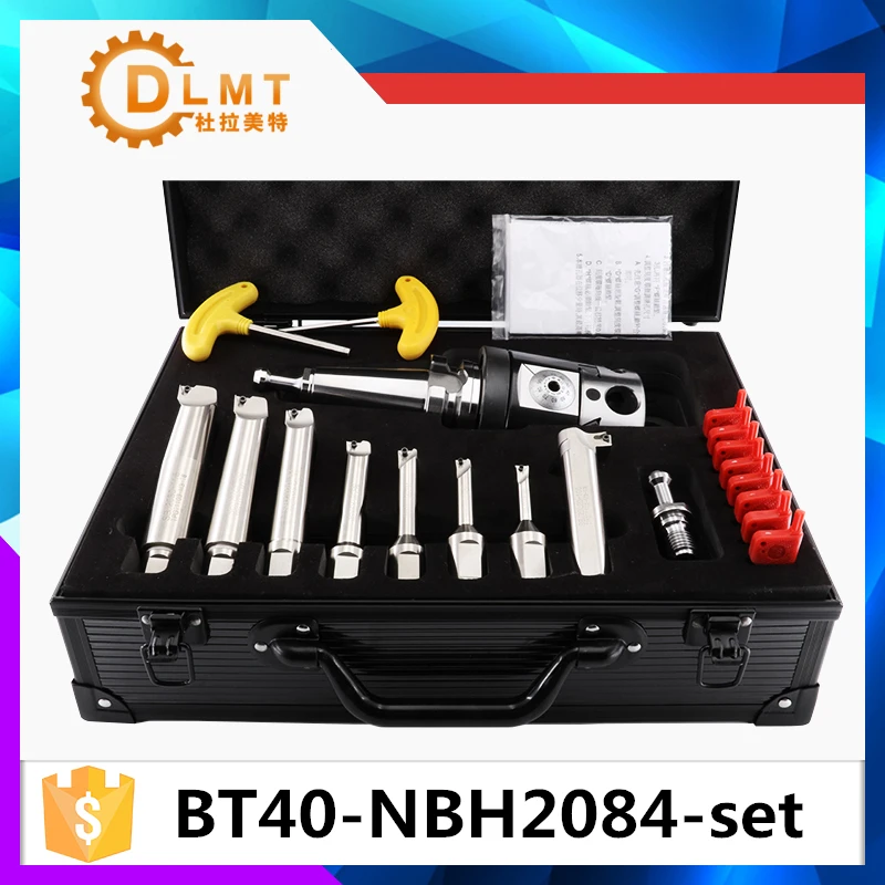 NBH2084 система расточной головки 8-280 мм+ BT40 NT40 SK40 R8 MT5 MT4 MT3Holder+ 8 шт 20 мм Расточная штанга Расточная кольцо 8-280 мм расточный набор инструментов