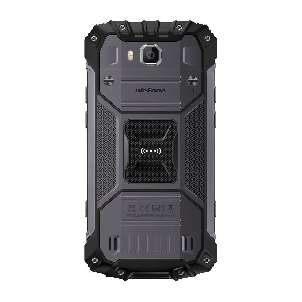 Ulefone Armor 2 IP68 водонепроницаемый смартфон 5,0 ''MTK6757 Восьмиядерный Android 7,0 6 ГБ ОЗУ 64 Гб ПЗУ 16 МП камера 4G LTE мобильный телефон