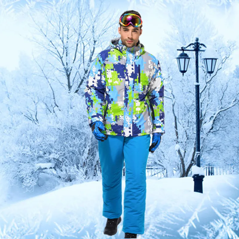 Winter Ski Suit Cheap Ski Suit Snowboarding Suits Snow Suit Men Ski Clothing Men Colorful Outdoor Jacket Buy-direct-from-china