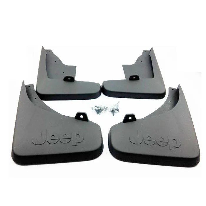 4 шт. ABS литой Всплеск брызговики щитки Набор для Jeep Compass 2011 2012 2013 2014|splash guard|flaps splash