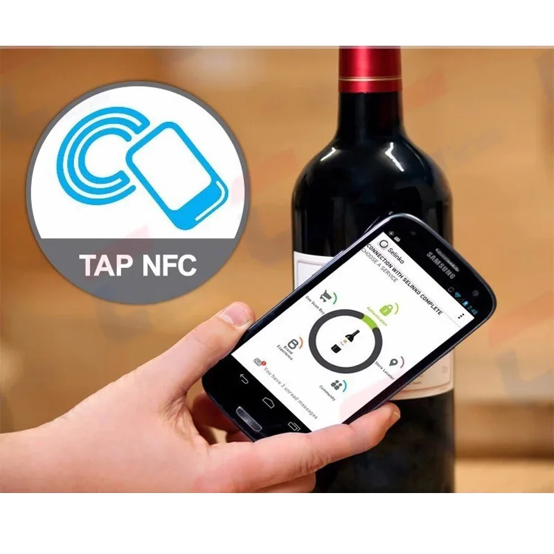 Черные мини водонепроницаемые NFC метки записываемая NFC наклейка со смарт-чипом Ntag213 13,56 МГц RFID считыватель смарт-карт Писатель записываемый клон