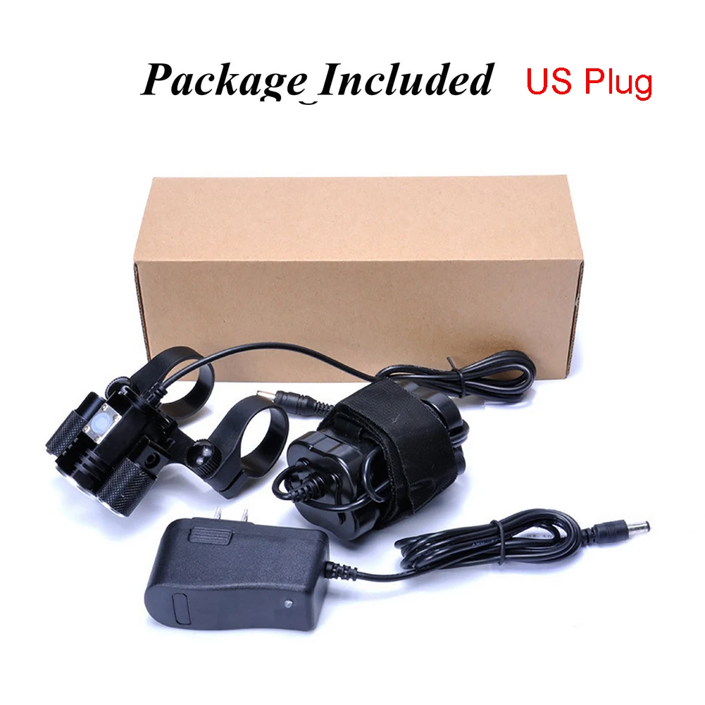 

Front Lamp Outdoor Bike Headlight Cycling Accessories Aluminum Alloy USB Rechargeable Bicycle Highlight LED Bracket Durable