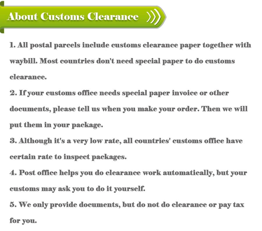 About Customs Clearance