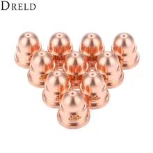 DRELD 10pcs 45A Nozzle 220930 Nozzle for Plasma Cutting Torch Consumables FineCut Processes Welding & Soldering Supplies DRELD 10pcs 45A Nozzle 220930 Nozzle for Plasma Cutting Torch Consumables FineCut Processes Welding & Soldering Supplies