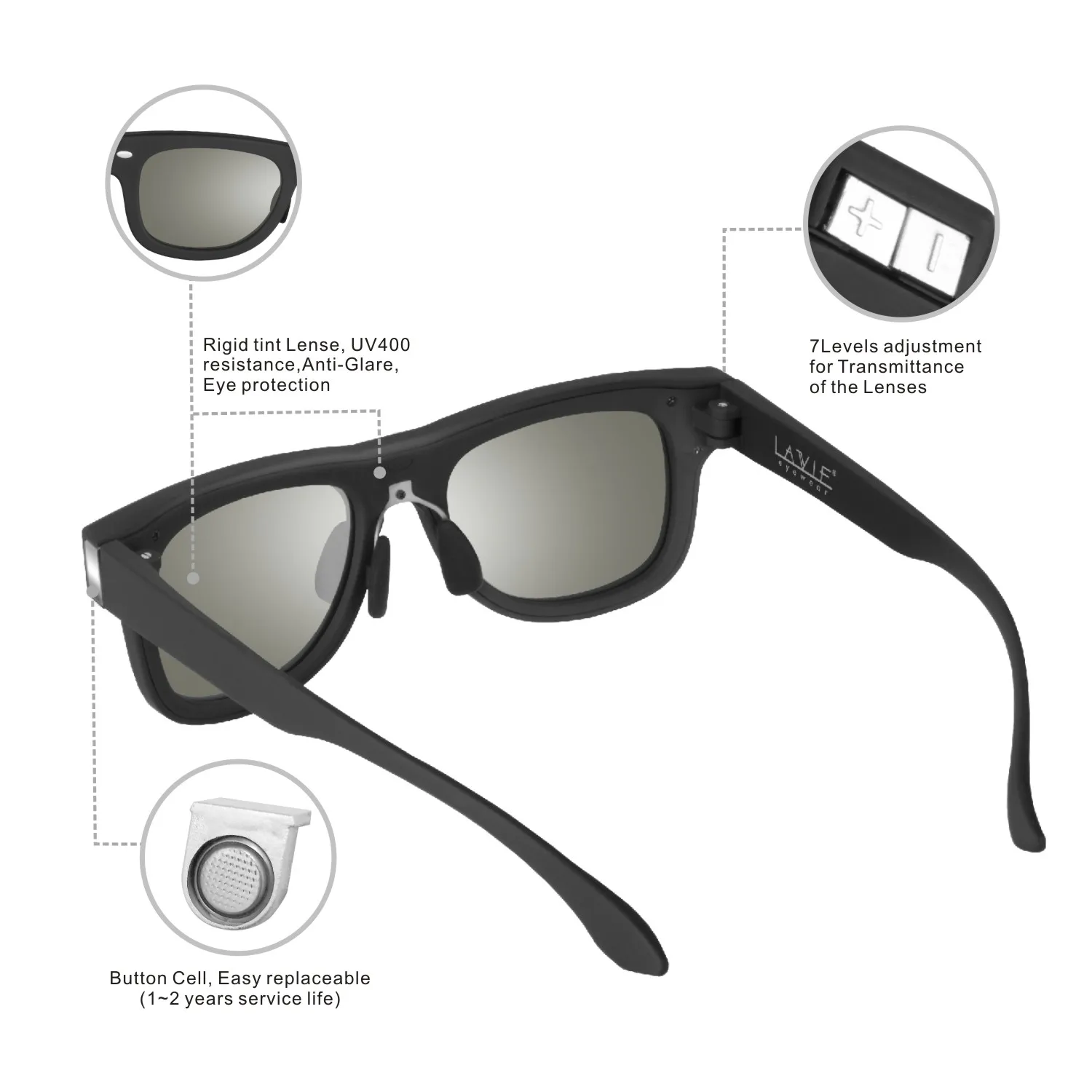 Lcd затемняющие солнцезащитные очки, дизайн, солнцезащитные очки, lcd поляризованные линзы, электронные регулируемые темные жидкокристаллические линзы