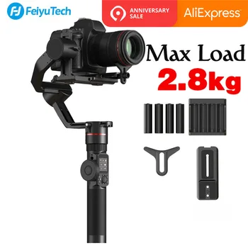 

2018 NEW FeiyuTech Feiyu AK2000 3-Axis Camera Stabilizer Gimbal for DSLR Camera Sony Canon 5D Panasonic GH5 Nikon 2.8 kg Payload