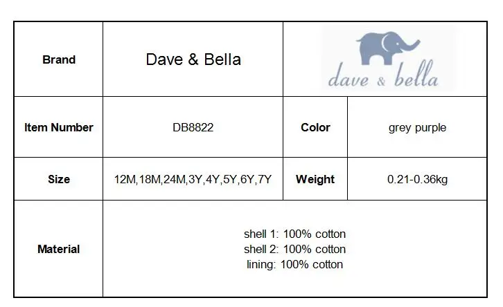 DB8822 dave bella/осенние вязаные платья для маленьких принцесс; платье с длинными рукавами и цветочным рисунком для девочек; Эксклюзивная детская одежда