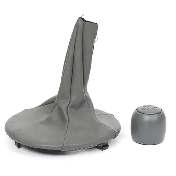

PU Leather Car Gear Shift Knob Dust Cover Boot Gear Shift Cover Gaiter Practical Dust Proof Car Shifter Knob For FIAT