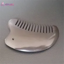 HIMABM 1 Pcs bian stone head massager comb health care Guasha comb traditional medicine stones skin slimming beauty health tools