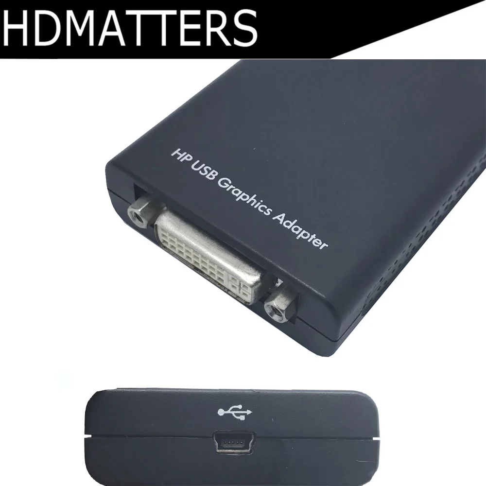 

USB 2.0 to HDMI DVI VGA converter Graphics adapter(Displaylink Chipset ) for win10/8/7 macbook air pro