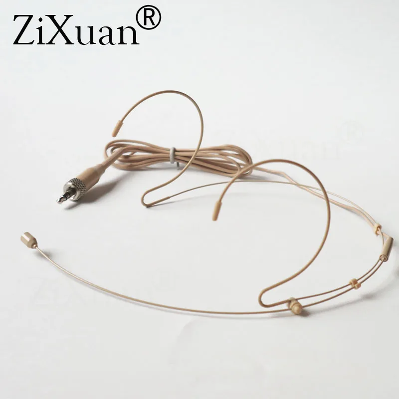 

Mini Condenser Cardioid Head Wearing Wired Headset Microphone for Sennheiser Wireless Mic Interview Speech Sing Recording System