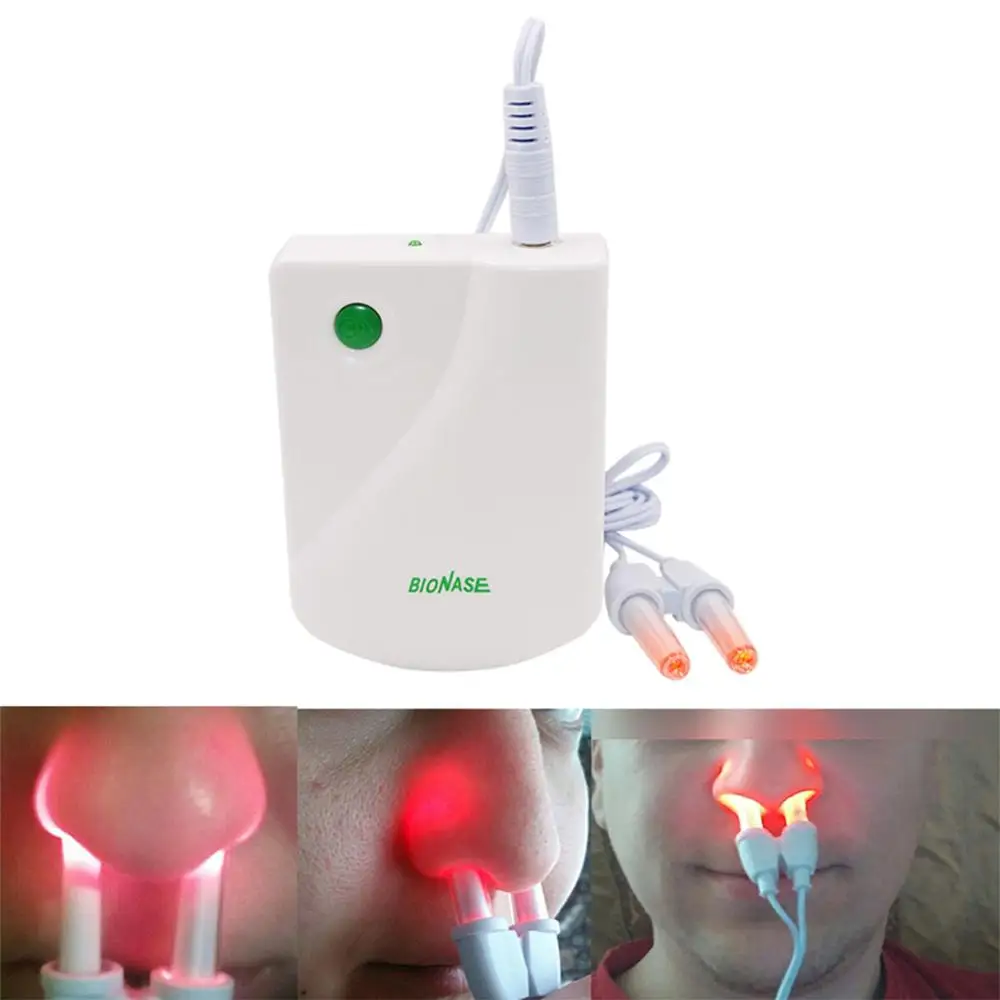 

Women Face Care Tools Nose Rhinitis Sinusitis Therapy Machine Infrared Pulse Laser Nose Health Care Machine