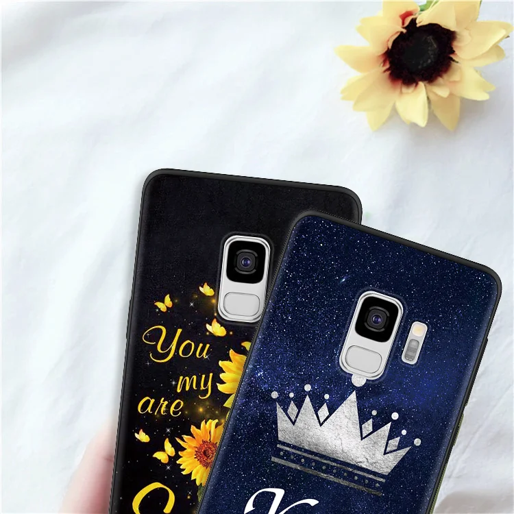 Король queen Fundas для samsung Galaxy A10 A20e A30 A40 A50 A60 A70 A9 A8 M10 M20 M30 Note 4 5 8 9 S6 S7 край S8 S9 плюс G530 чехол