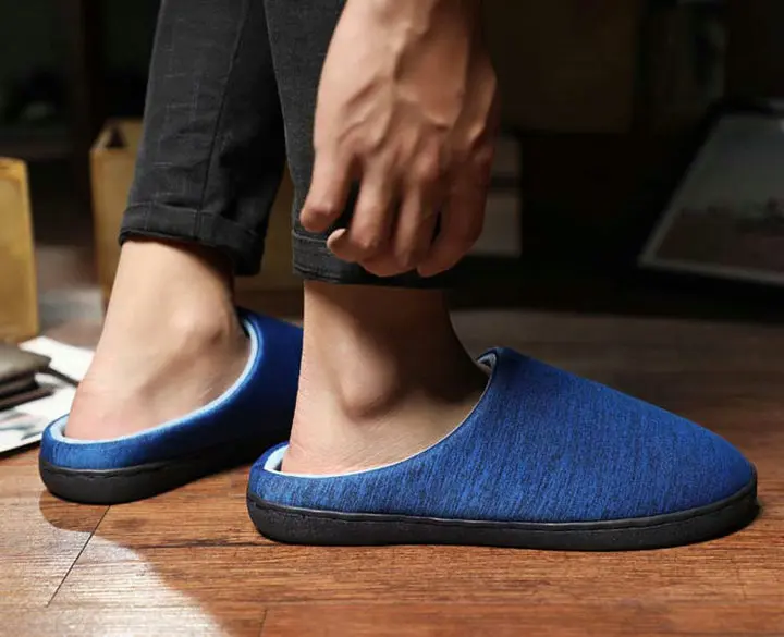 Women's Comfort Cable Knit Memory Foam Slippers Terry Cloth Non Skid House Shoes Woman (11)