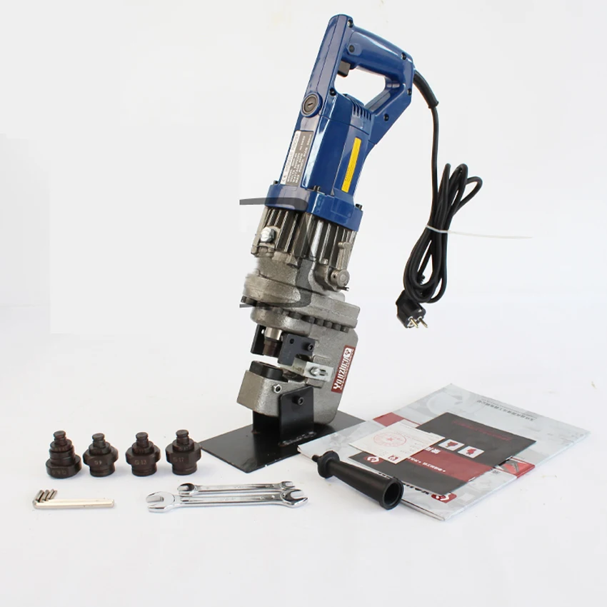 

MHP-20 Electric handy hydraulic hole puncher for punching 6mm thickness (6.5-20.5)on steel,angle steel,iron,aluminum plate