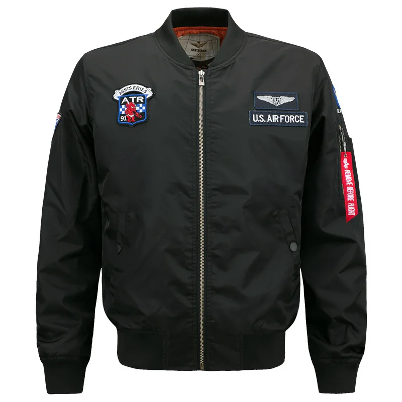 

2018 Spring men jackets high quality brand bomber jacket Army Military Style Breathable jaqueta Jackets Pilot Coat Mens