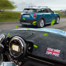 Подкладка для инструментов приборной панели автомобиля, коврик для приборной панели, чехол для защиты от солнца, светильник для Mini Cooper Countryman F60, аксессуары для стайлинга автомобилей