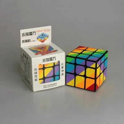 YJ yongjun неравненный 3x3x3 волшебный куб черный