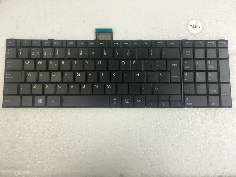 

New Spanish Keyboard for Toshiba C850 C855D C850D C855 C870 C870D C875 C875D SP Layout
