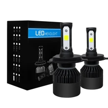 2 шт. 50 Вт 6000LM Автомобильный светодиодный головной светильник большие люстры мини головной светильник комплект для высоких/луча лампы Противотуманные фары светильник 6000K белый H7 H8 H11 H1 H3 880 881 H4