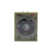 5 sets Fuji ST3P A-A A-B Super Timer Relay With Base 24VDC or 220VAC