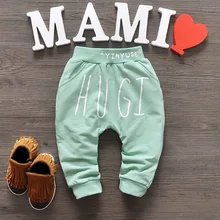 2016 New Spring&Autumn Baby Pants 1 piece Cotton Star Pattern Kids Pants Baby Girls And Baby Boy Pants