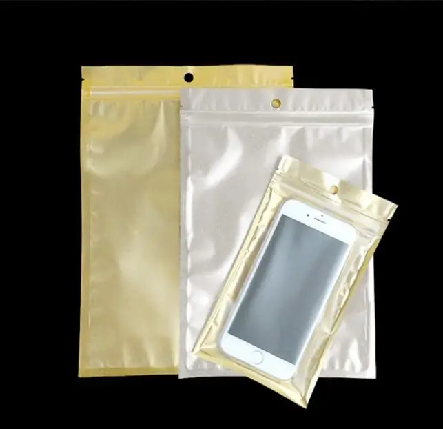 100pcs lot glossy colors heat sealable small zip lock bags food 100pcs lot glossy colors heat sealable small zip lock bags food package bag jewelry package bag aluminum bag resealable pouch in gift bags wrapping