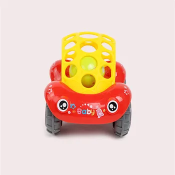 

Rattle Roll Car Ball Play Toy Kids Game Gifts Shaking Bell Interactive Toys Sports Children's Educational New Mini Outdoor Toy