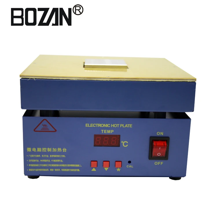 550W BGA Reballing Station 946-1515 Pre-heater Constant Temperature Heating Plate Soldering Machine PCB Preheater BOZAN