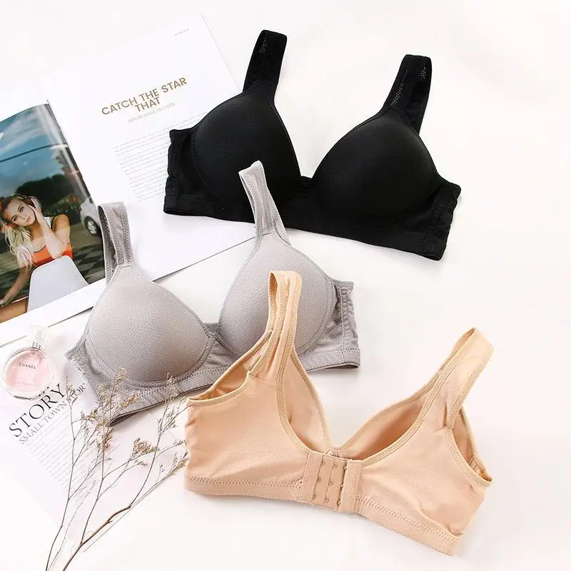 

2019 Plus Large Big Size Bras for Women's Bralette Underwear Sexy Lingerie Push up Brassiere A B C D Cup
