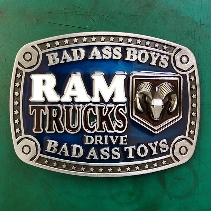 1 шт. роскошный бренд Bad Ass Boys Ram Trucks ковбойская пряжка ремня|Пряжки и крючки| |